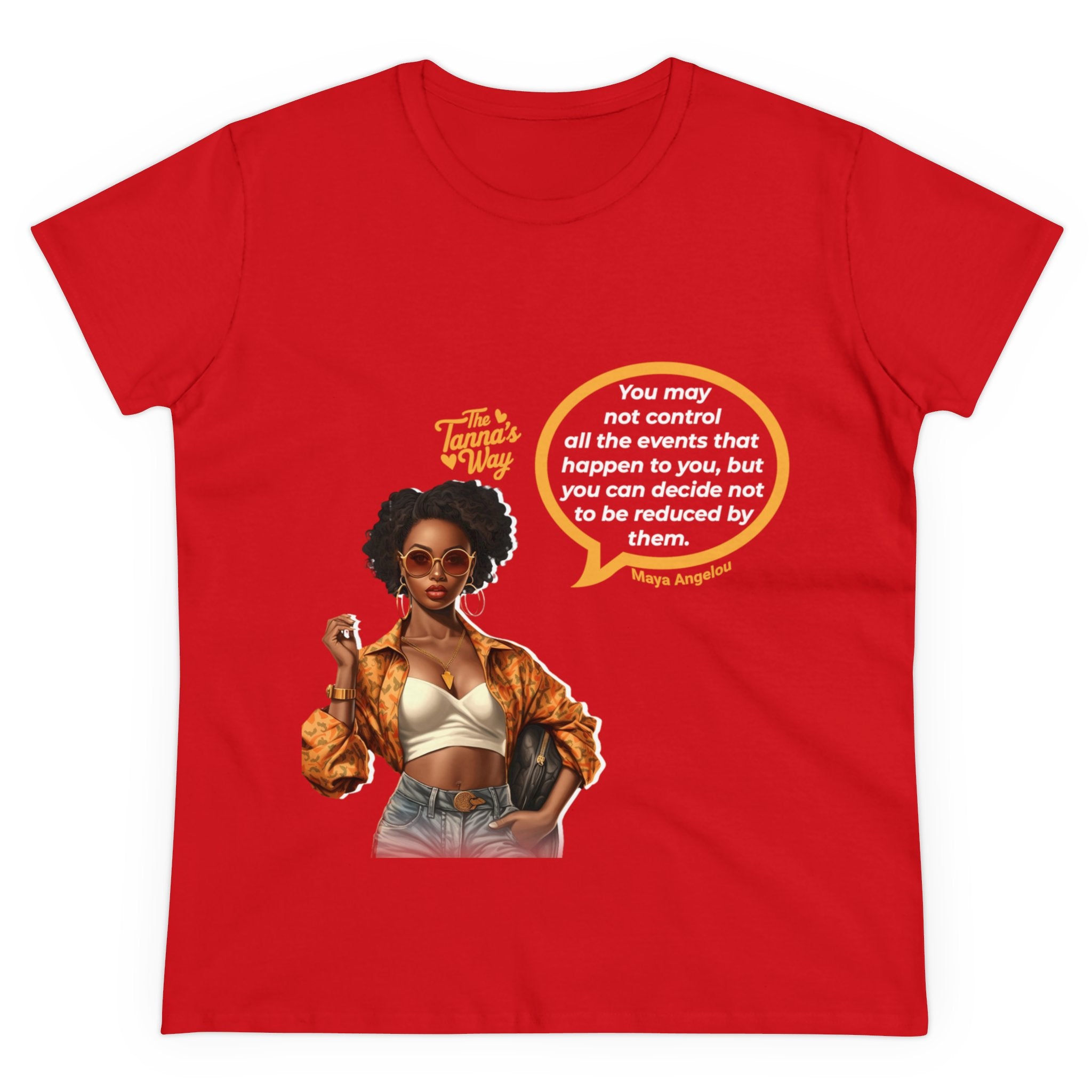 Maya Angelou | Women's Midweight Cotton Tee
